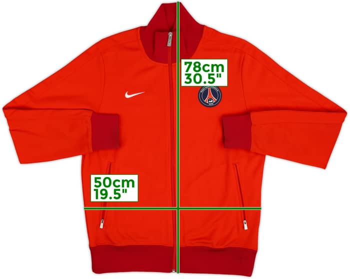 2012-13 Paris Saint-Germain Nike N98 Track Jacket - 8/10 - (M)