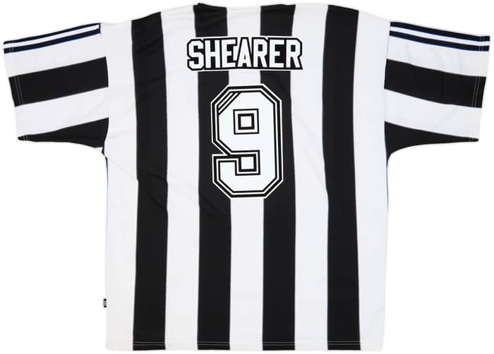 1995-97 Newcastle Home Shirt Shearer #9 - 9/10 - (XL)