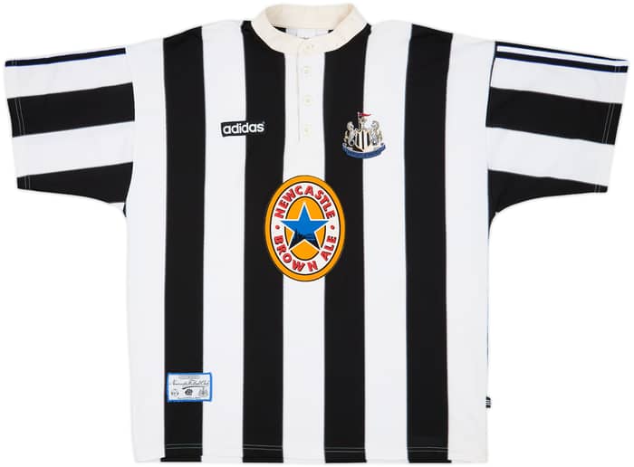 1995-97 Newcastle Home Shirt Shearer #9 - 9/10 - (XL)