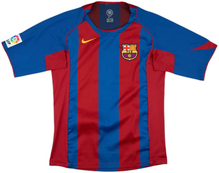 2004-05 Barcelona Home Shirt Messi #30 - 5/10 - (S)