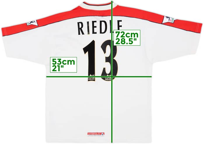 1998-99 Liverpool Away Shirt Riedle #13 - 7/10 - (M)