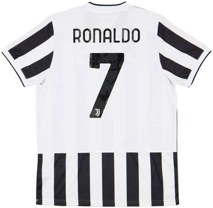 2021-22 Juventus Home Shirt Ronaldo #7 (L)