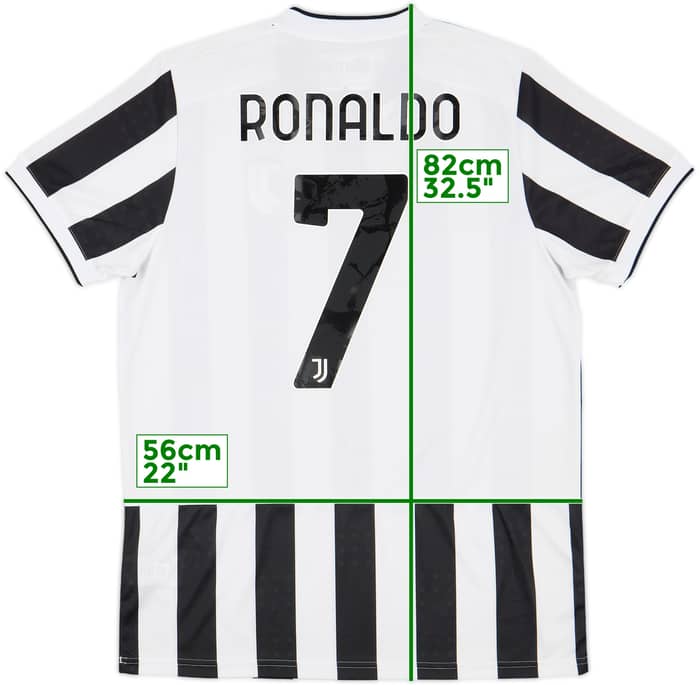 2021-22 Juventus Home Shirt Ronaldo #7 (L)