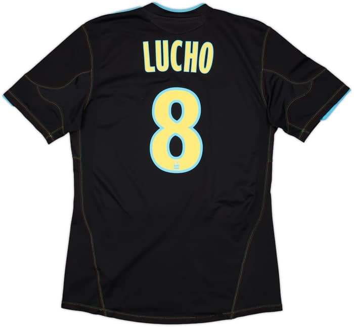 2010-11 Olympique Marseille Third Shirt Lucho #8 - 6/10 - (M)