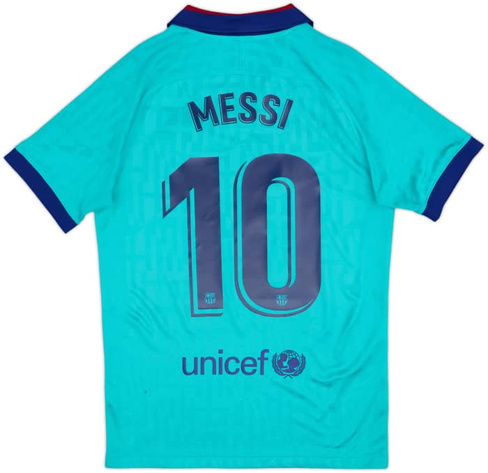 2019-20 Barcelona Third CL Shirt Messi #10 - 7/10 - (S)