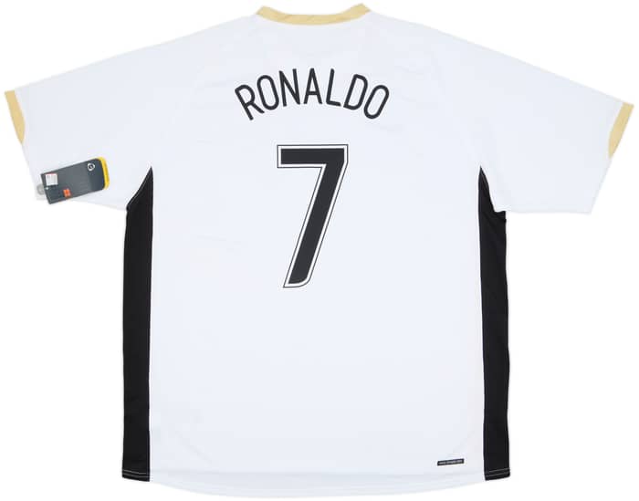 2006-08 Manchester United Away Shirt Ronaldo #7 (XXL)