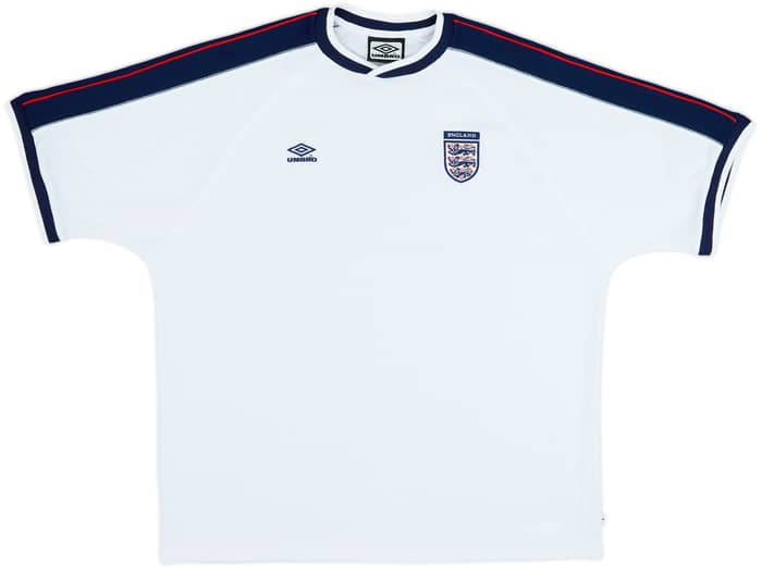 2000-02 England Umbro Training Shirt - 9/10 - (XXL)