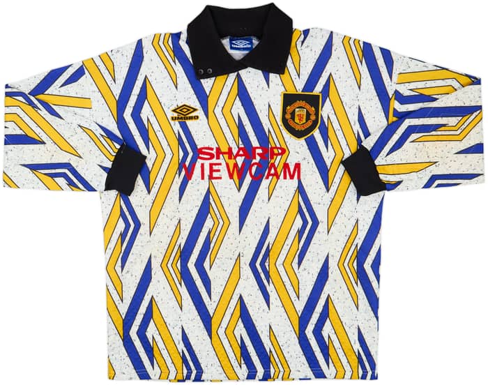 1993-94 Manchester United GK Shirt Schmeichel #1 - 10/10 - (XL)