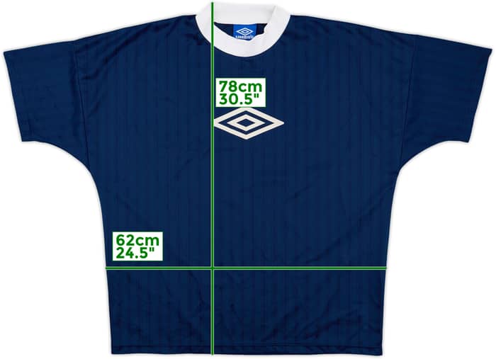 1990s Umbro Training Shirt - 7/10 - (XL)