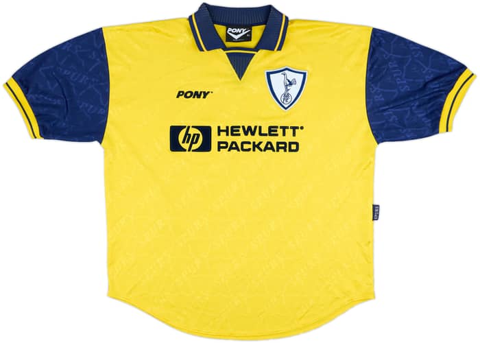 1995-97 Tottenham Third Shirt Sheringham #10 - 10/10 - (XL)