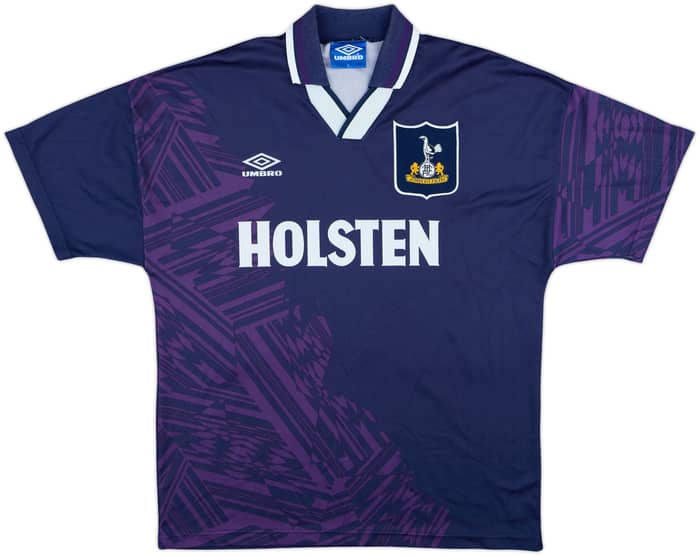1994-95 Tottenham Away Shirt Sheringham #10 - 8/10 - (L)