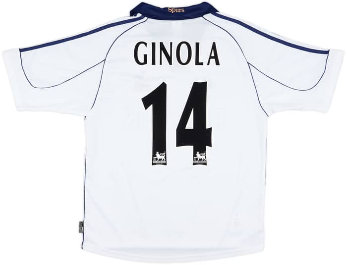 1999-01 Tottenham Home Shirt Ginola #14 - 9/10 - (M)