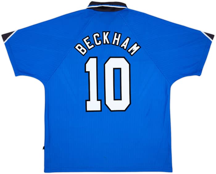 1996-98 Manchester United Third Shirt Beckham #10 - 10/10 - (XL)