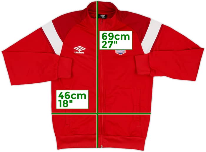 2022-23 Ipswich Umbro Track Jacket - 7/10 - (S)