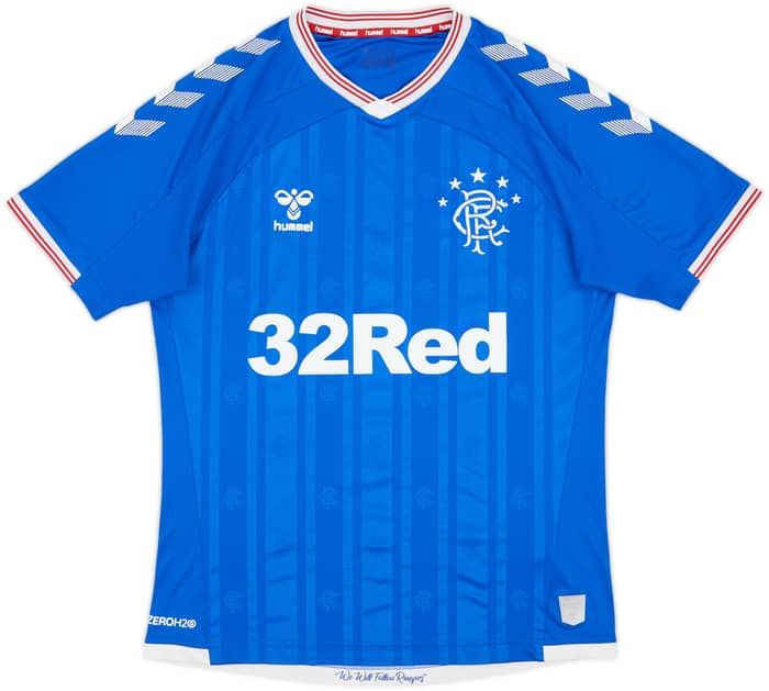 2019-20 Rangers Home Shirt - 8/10 - (M)