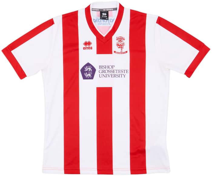 2017-18 Lincoln City Home Shirt - 9/10 - (XS)