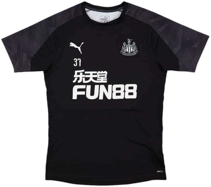 2018-19 Newcastle Player Issue Puma Training Shirt #37 - 8/10 - (M)