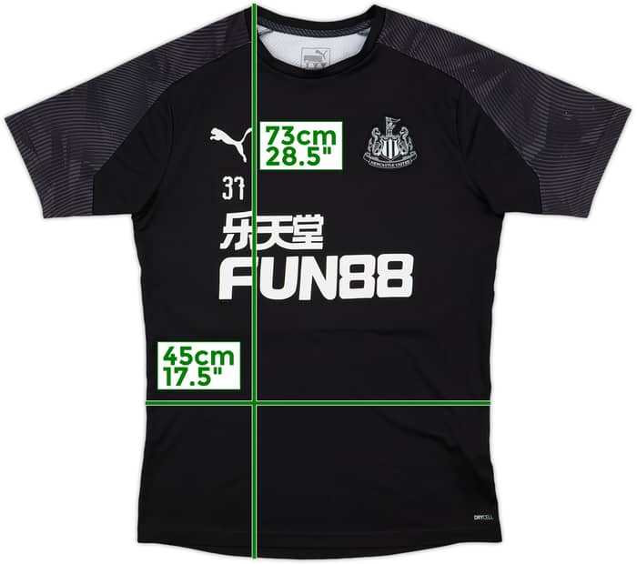2018-19 Newcastle Player Issue Puma Training Shirt #37 - 8/10 - (M)