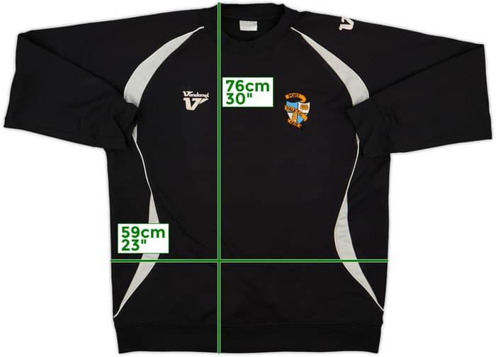 2005-06 Port Vale Vandanel Sweat Top - 7/10 - (L)