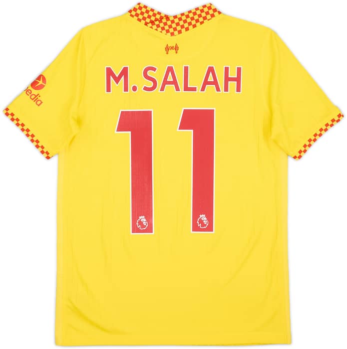 2021-22 Liverpool Third Shirt M.Salah #11 - 8/10 - (L.Boys)