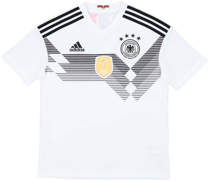 2018-19 Germany Home Shirt - 10/10 - (L.Boys)