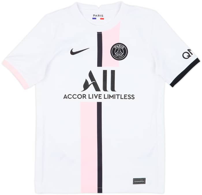 2021-22 Paris Saint-Germain Away Shirt Messi #30 - 9/10 - (L.Boys)