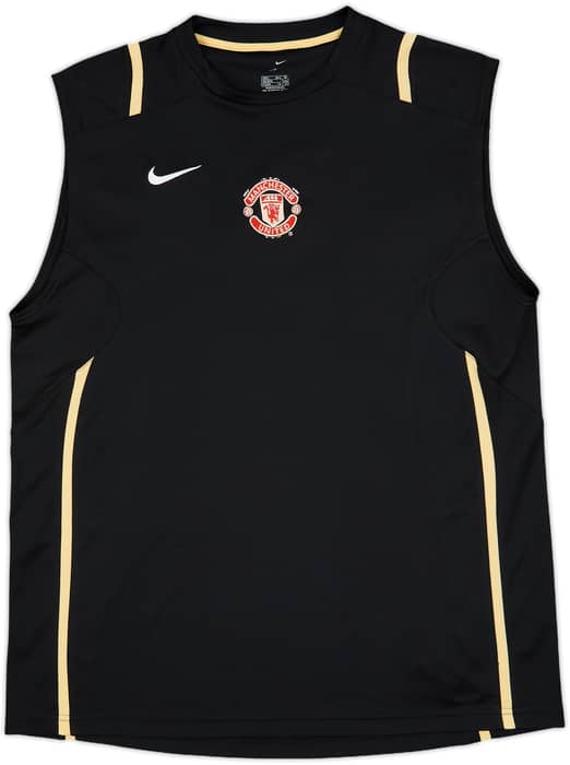 2006-07 Manchester United Nike Training Vest - 8/10 - (L)