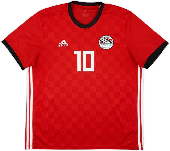 2018-19 Egypt Home Shirt Salah #10 - 8/10 - (XL)
