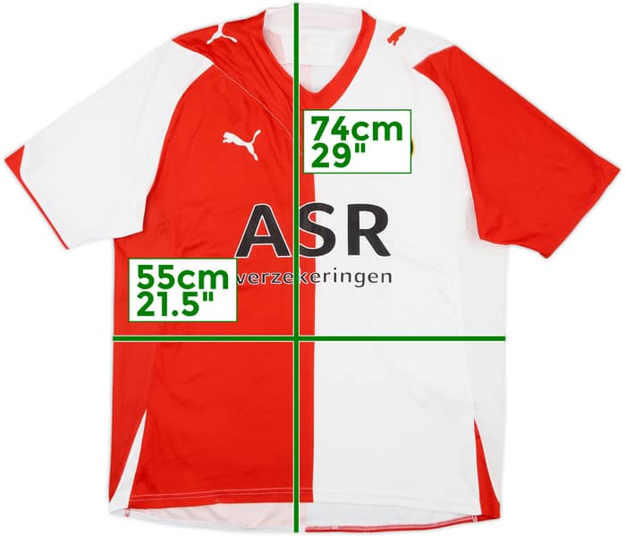 2009-10 Feyenoord Home Shirt - 6/10 - (L)