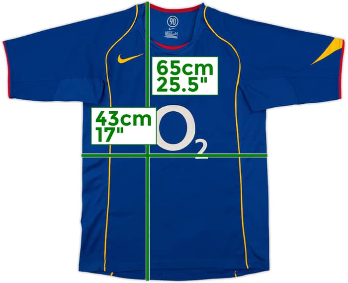 2004-06 Arsenal Away Shirt - 9/10 - (13-14 Years)