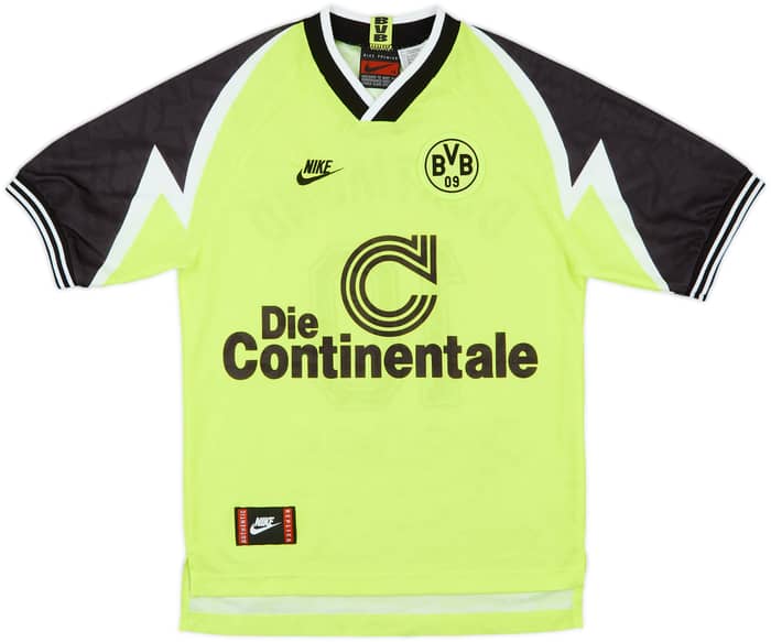 1995-96 Borussia Dortmund Home Shirt Moller #10 - 6/10 - (XS)