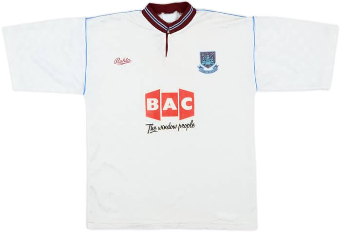 1990-91 West Ham Away Shirt - 8/10 - (S)