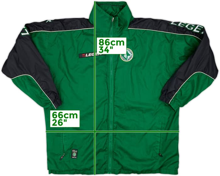 2008-09 Avelino Legea Hooded Track Jacket - 6/10 - (XL)