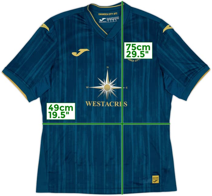2023-24 Swansea City Away Shirt - 10/10 - (L)