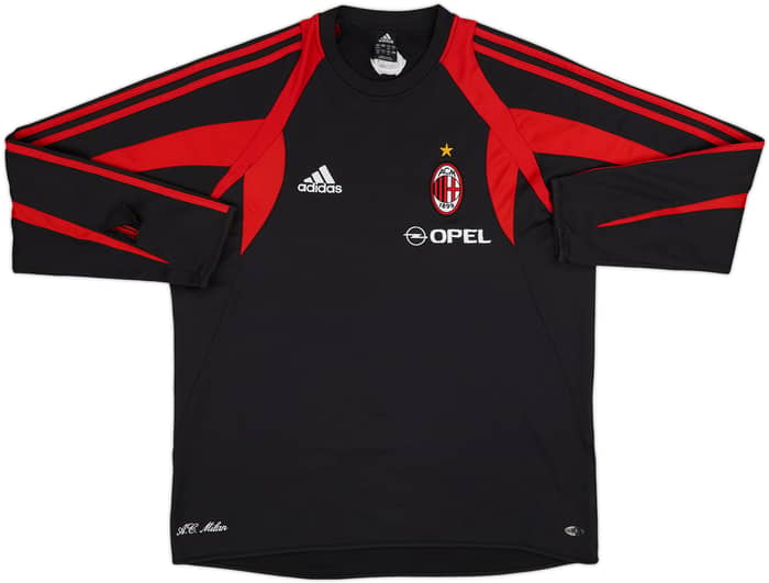 2004-05 AC Milan adidas Sweat Top - 6/10 - (L)