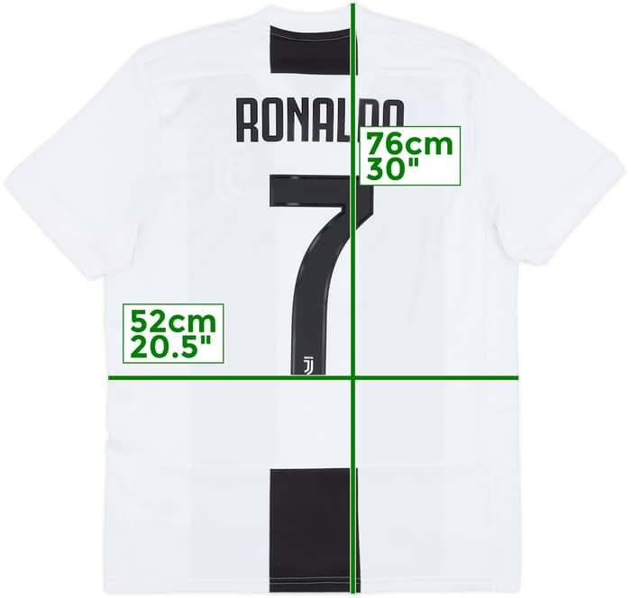 2018-19 Juventus Home Shirt Ronaldo #7 - 7/10 - (M)