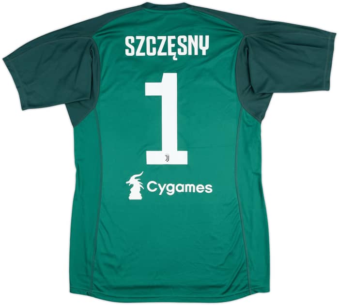 2018-19 Juventus GK S/S Shirt Szczesny #1 - 8/10 - (L)