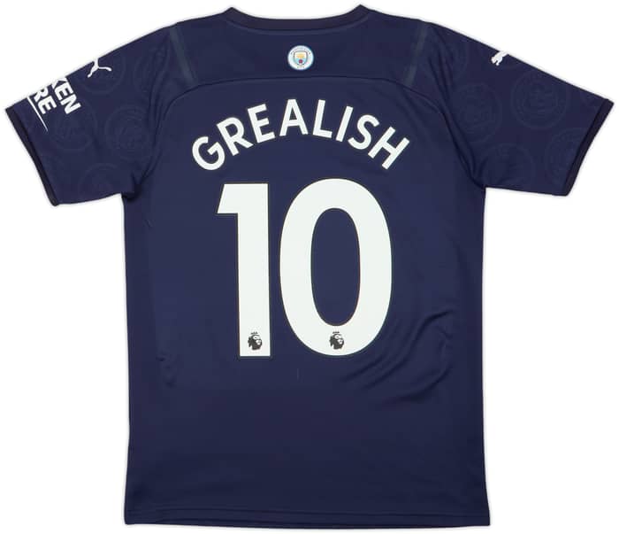 2021-22 Manchester City Third Shirt Grealish #10 - 7/10 - (S)