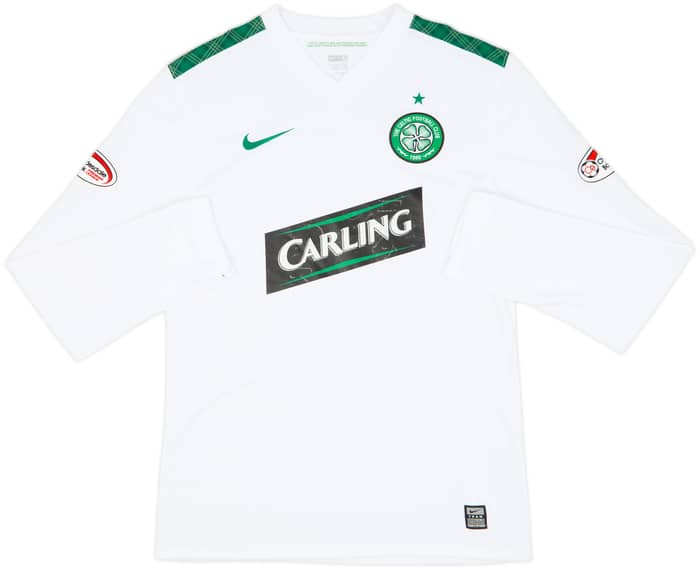 2009-10 Celtic Player Issue Third L/S Shirt McDonald #7 - 5/10 - (L)