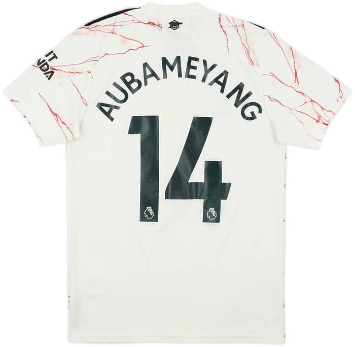 2020-21 Arsenal Away Shirt Aubameyang #14 - 6/10 - (S)