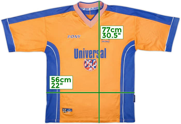 1997-99 Luton Town Away Shirt - 8/10 - (L)