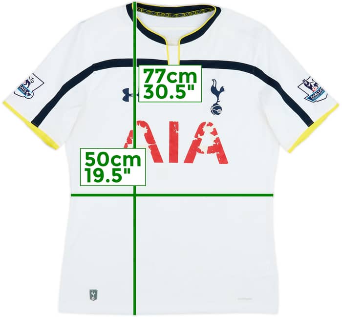 Camiseta de local del Tottenham 2014-15 - 4/10 - (L)