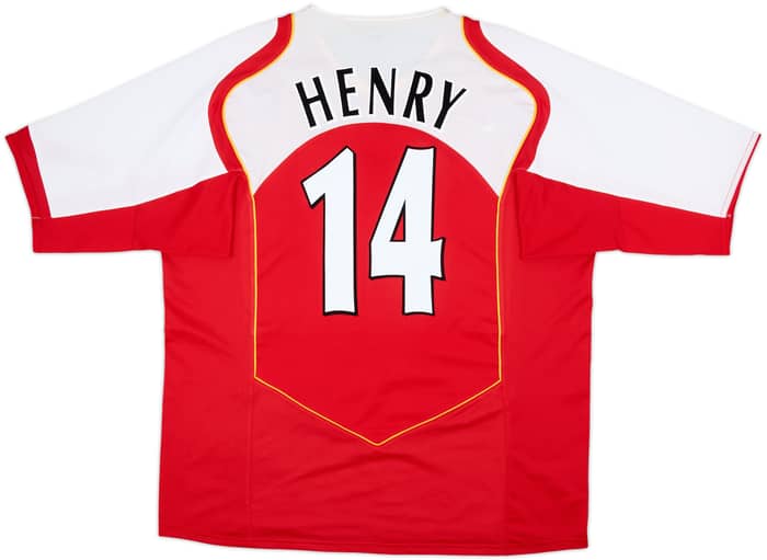 2004-05 Arsenal Home Shirt Henry #14 - 9/10 - (XXL)