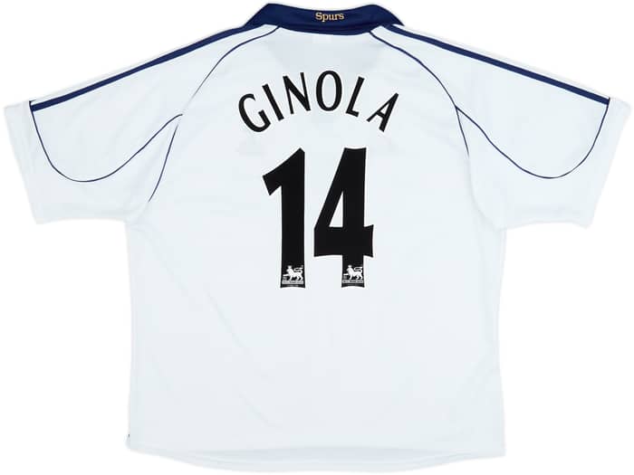 1999-01 Tottenham Home Shirt Ginola #14 - 9/10 - (XXL)