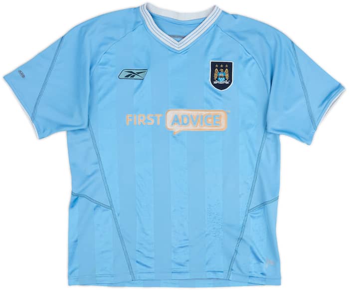 2003-04 Manchester City Home Shirt - 5/10 - (M)