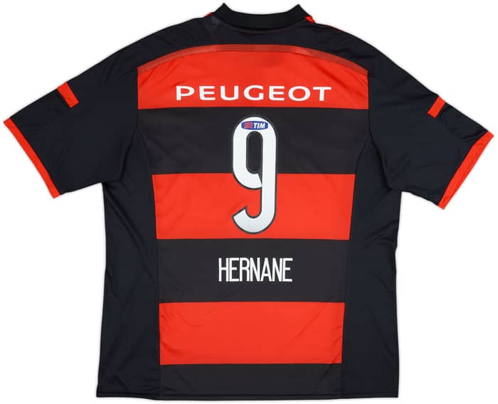 2014 Flamengo Home Shirt Hernane #9 - 8/10 - (XXL)