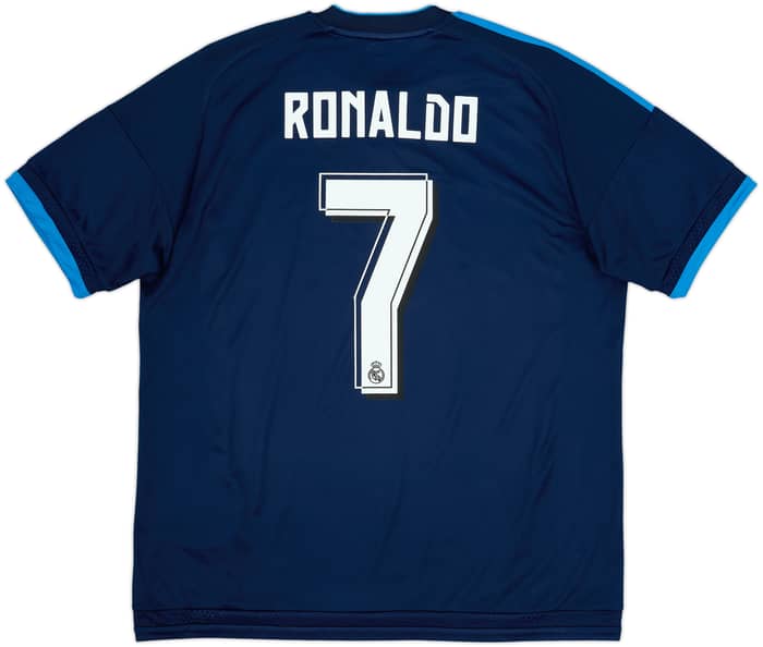 2015-16 Real Madrid Third Shirt Ronaldo #7 - 7/10 - (L)