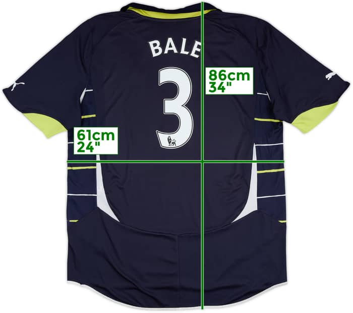 2010-11 Tottenham Third Shirt Bale #3 - 8/10 - (XL)