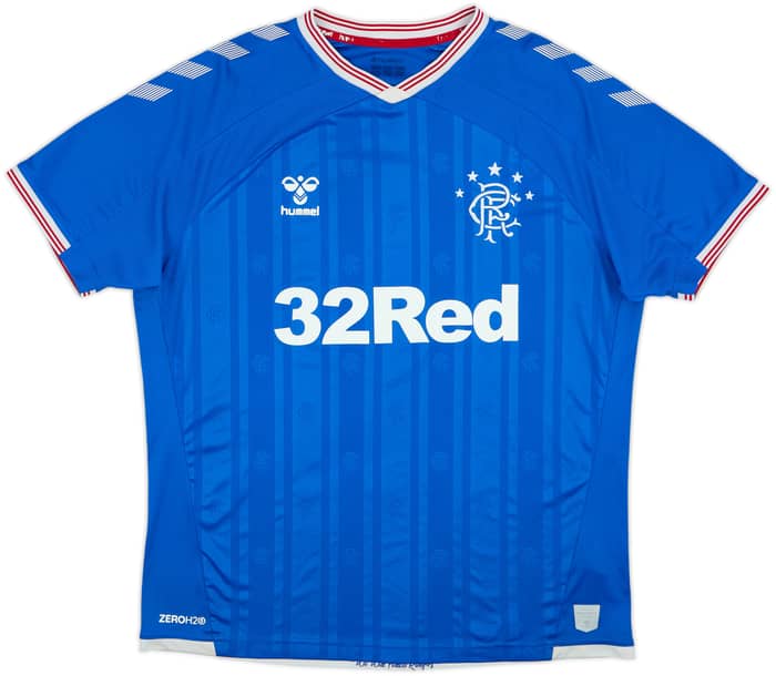 2019-20 Rangers Home Shirt Defoe #9 - 6/10 - (XL)