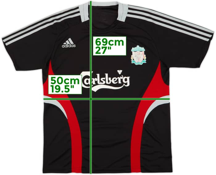 2008-09 Liverpool adidas Formotion Training Shirt - 4/10 - (L)